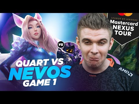 RHOBALAS : GAME 1 QUART DE FINALE MNT VS NEVOS - AHRI VS VEIGAR | LOL FR