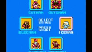 Mega Man 1- Boss Stage Select
