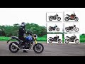Speed 400 Vs Hness 350 Vs Dominar 400 Vs Hunter 350 Vs Classic 350 Vs CB300R Vs Duke 390 Strell