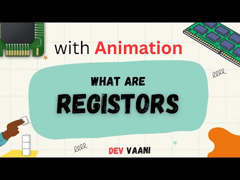 Registers Explained: The Fastest Memory in Your CPU || Animated Video 😱😱