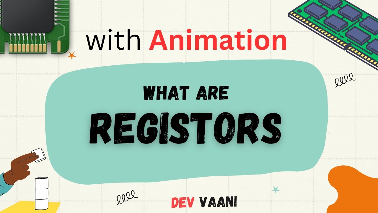 Registers Explained: The Fastest Memory in Your CPU || Animated Video 😱😱