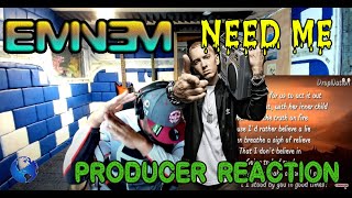 Eminem Ft Pink   Need Me Lyrics - Producer Reaction