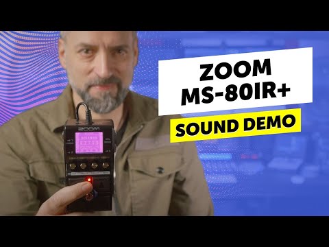 Zoom MS-80IR+ MultiStomp 2024 - Present - Black image 6