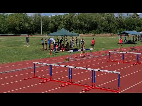 Atlétika U14 regionális verseny Gödöllő 22.05.22, távolugrás 5m18cm , Hegedüs Zorka Judit 2. hely