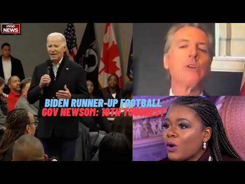 Biden: was runner-up state championship football; Gov Newsom: 10th toughest in America