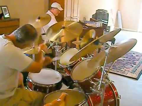 ISTVAN on DRUMS,  & JOHN  PAPI ,JAM SESSION