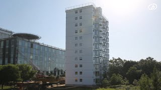 ২৮ ঘণ্টায় ১০ তলা আবাসিক ভবন বানাল চীন !