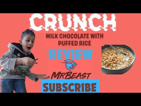 Mr. Beast Feastables Crunch Chocolate Bar with CCG