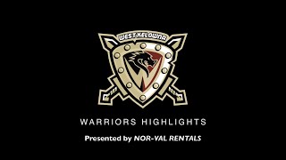 HIGHLIGHTS: Penticton Vees @ West Kelowna Warriors - October 16th, 2020