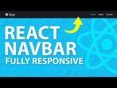 React Navbar Responsive Using React Router v6.4 - Beginner Tutorial