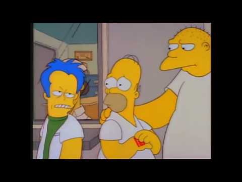 Michael Jackson And Homer Call Bart Japanese dub シンプソンズアニメ