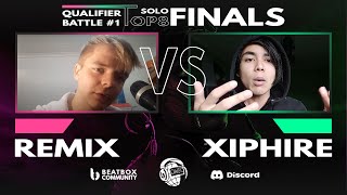 Download lagu REMIX VS XIPHIRE | Online World Beatbox Championship 2021 | Qualifier #1 mp3