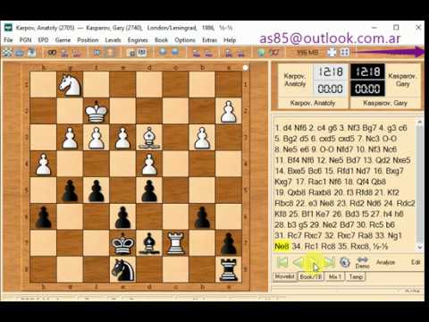 Garry kasparov and karpov 1986 london leningrad == 552