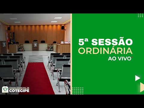 SESSÃO 05 - SEGUNDO PERÍODO - COTEGIPE-BA 2026