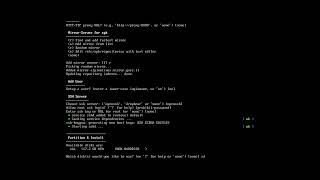 Alpine Linux Custom Install Script