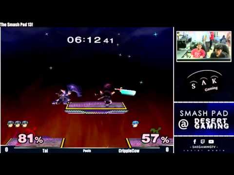 SP13 Pools - Tai (Black Marth) vs CrippleCow (Blue Marth)