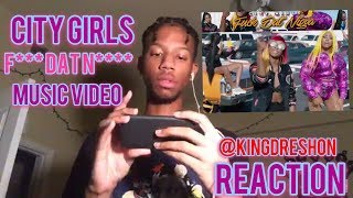 City Girls - Fuck Dat Nigga (Music Video) Quality Control Music @kingdreshon REACTION