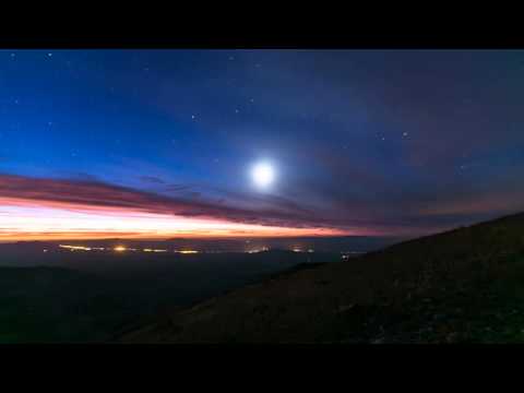 Beautiful Sunset to Night Timelapse in Chile