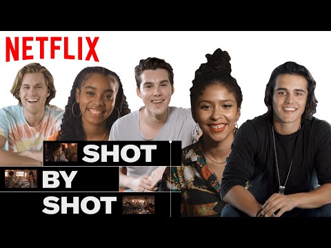 Julie & The Phantoms Break Down 'Flying Solo' Rehearsal Scene | SHOT BY SHOT | Netflix