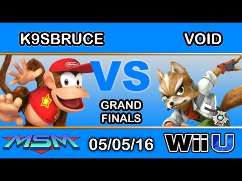MSM 48 - NIPS | K9sBruce (Diddy Kong) Vs. 2GG | VoiD (Fox) Grand Finals - Smash Wii U