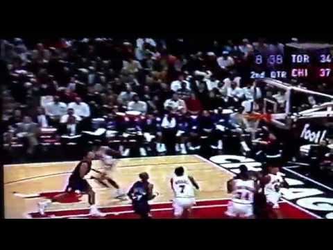 Jordan dunk vs Raptors in 95
