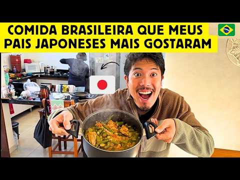 Um japonês tentando fazer a comida brasileira que meus pais japoneses mais gostaram