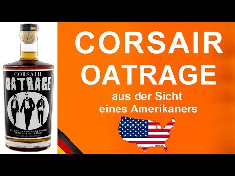 Corsair Oatrage (Hafer & Gerste) Pot Still American Whiskey Verkostung #661 von WhiskyJason