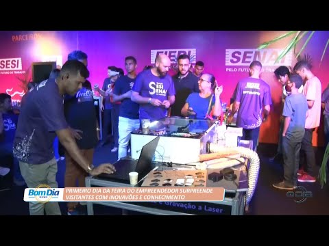 Primeiro dia da Feira do Empreendedor surpreende visitantes com inovação e conhecimento 09 09 2022