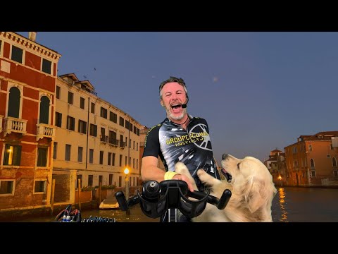 Indoor Cycling Virtual Experience n.26 Einaudi Vs Venice 4K Ride - Group Cycling - Spinning