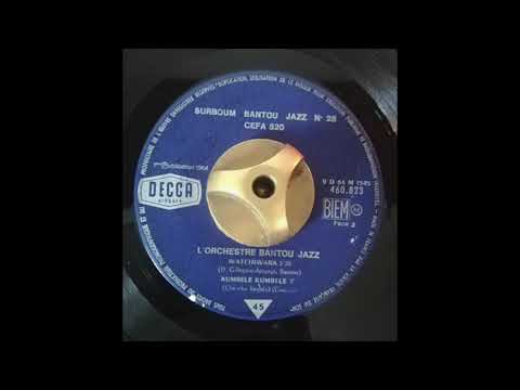 Bantou Jazz - Watchiwara - Decca - Congo