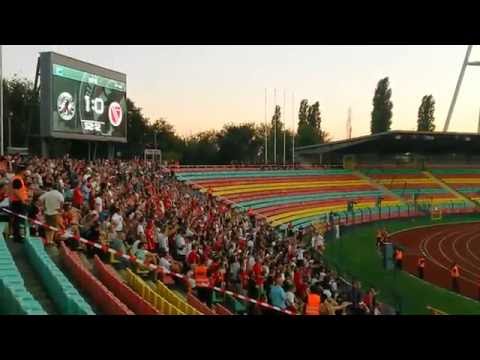 26.08.16 Gäste Support  bei BFC Dynamo - FC Energie Cottbus 1:2