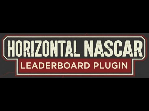 Thumbnail for Horizontal NASCAR Leaderboard