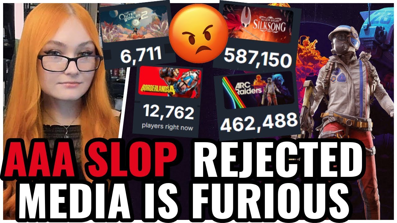 Corporate AAA Slop REJECTED & The Media Is FURIOUS, Theyre SABOTAGING Indie Games To 