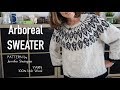 Arboreal Sweater knitting pattern by Jennifer Steingass Irish Wool | handmade wardrobe