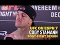 Cody Stamann: 'I Got Robbed' with UFC on ESPN 7 Draw Against Song Yadong - MMA Fighting
