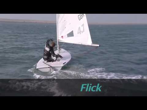 Laser Sailing Top Tips - Gybing - with Double Olympic Gold Medallist Shirley Robertson