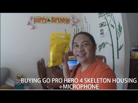 BUYING GO PRO HERO 4 BLACK EDITION SKELETON HOUSING + MICROPHONE IN NOON