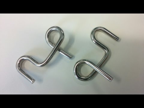 #6 Metal Puzzle Solution Brain Teaser (Quebra cabeça de pregos) धातु पहेली समाधान