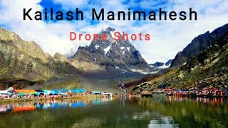 preview picture of video 'Manimahesh Yatra Drone Shots - Bharmour - Chaurasi Temple'