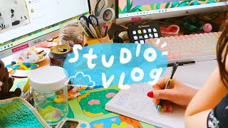 you cannot pour from an empty cup ☁ studio vlog