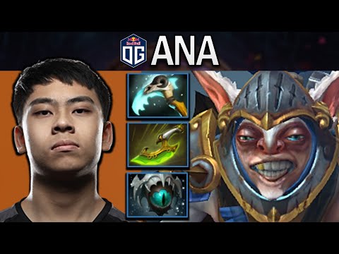 OG.ANA SMURF MEEPO WITH SKADI & 21 KILLS - DOTA 2 7.31B GAMEPLAY