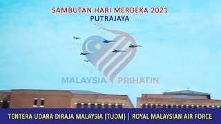 Download lagu Formasi jet pejuang Hari Kebangsaan 2021 Putrajaya | Malaysia's National Day 2021 Air Show mp3