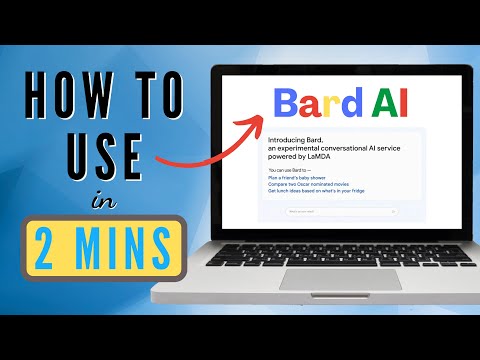 How to USE Google Bard AI Chatbot (In 2 Mins!)