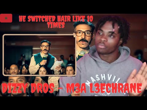Dizzy DROS - M3A L3ECHRANE (Official Music Video) | Canadian (REACTION!!!)  #DizzyDros