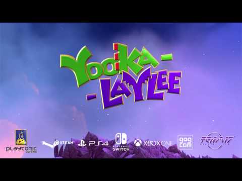 New Yooka-Laylee Trailer Shows Glitterglaze Glacier