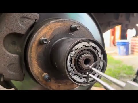 Dana 44 Wheel Bearing Replacement.