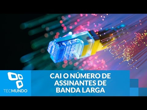 Banda larga fixa registra queda de assinantes pela primeira vez desde 2013
