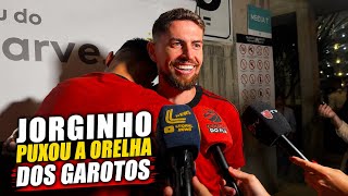 JORGINHO DEU BRONCA E PUXÃO DE ORELHA: “SOU CHATO MESMO” CAMISA 21 NÃO PERDOOU OS GAROTOS DO MENGÃO
