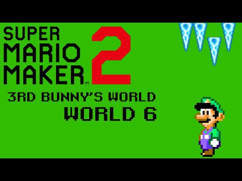 Super 3rd Bunny World 6! Puns! - Thezalbee Plays Super Mario Maker 2