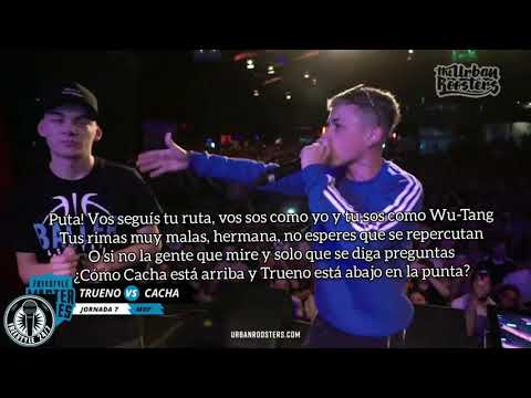 TRUENO VS CACHA //FMS 2018// MINUTOS ÉPICOS SUBTITULADOS #2